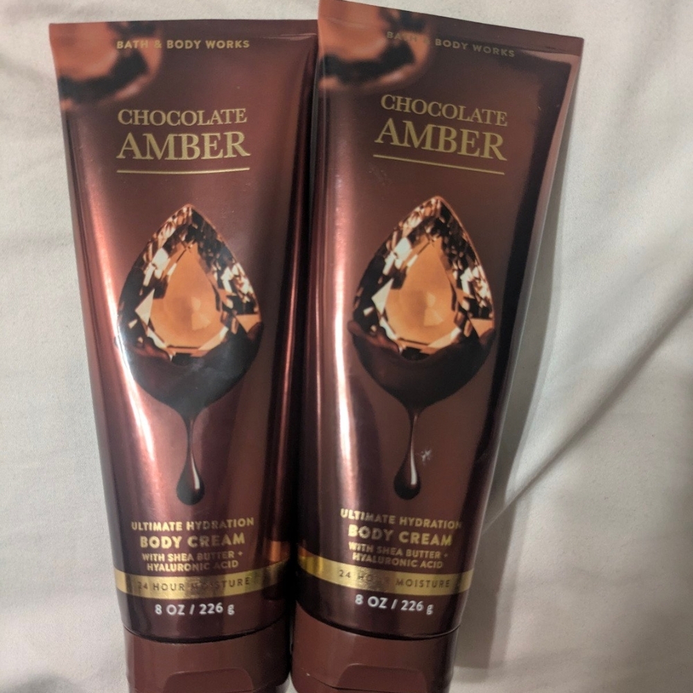 Bath & Body Works Chocolate Amber Hydration Cream